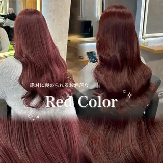 カラー 韓国風艶カラー 🎀𝐒𝐀𝐇𝐎のヘアスタイル
