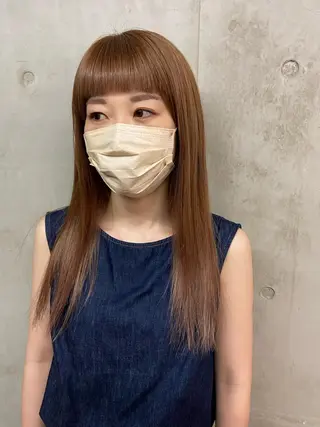 セミロング SALT WATER  恵比寿所属・SALTWATER AYARIのヘアスタイル