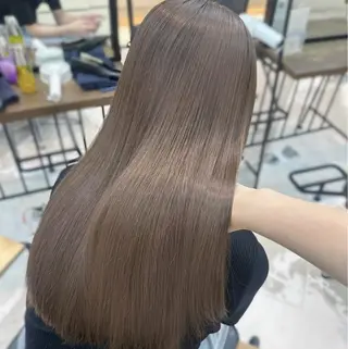 ロング カラー 韓国ヘア/ネイル kanako🤍🫧のヘアスタイル