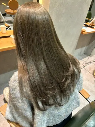 カラー La fith hair liebe 京都駅前店所属・京都駅☆髪質改善 🎀アミ🎀のヘアスタイル