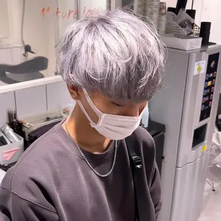 ショート カラー パーマ メンズ 🔥札幌No.1🥇 パーマ特化美容師🔥のヘアスタイル