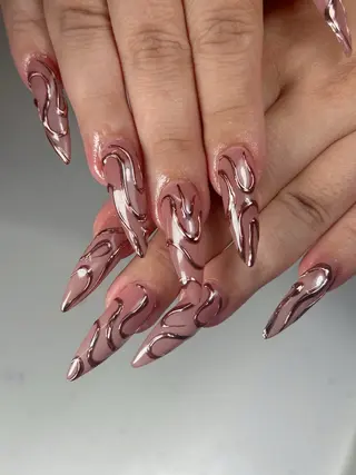 ネイル Nail Salon L'arc所属・💊大阪/南船場 monica🧠のネイルデザイン