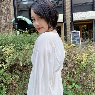 ショート calna by  elmo所属・ショート特化美容師 大阪京橋　大本　渉のヘアスタイル