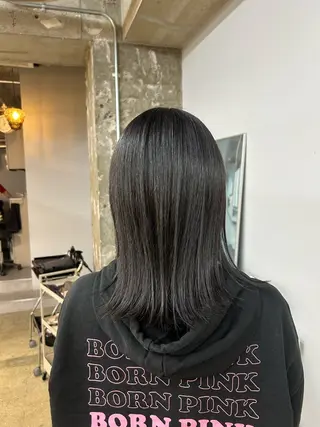 ミディアム サワムラ ソナタのヘアスタイル