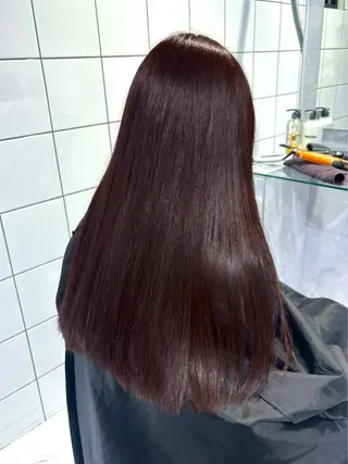 ロング カラー トレンド暖色🍑カジ ュアルヘアjunyaのヘアスタイル