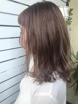 カラー レイヤー/ボブ/ 顔周り/yukinaのヘアスタイル