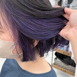 ショート カラー ❣️星野のあ❣️ 優しいダブルブリーチのヘアスタイル