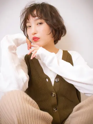 パーマ gite カワムラナオキのヘアスタイル