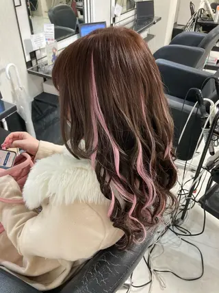 ロング ヘアアレンジ ベルグロー本店所属・ベルグロー🧡 心斎橋スタッフ🦋のヘアスタイル