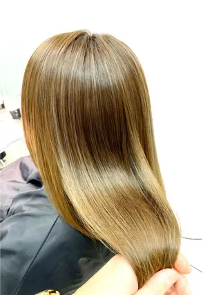 セミロング 🫧‪縮毛矯正 かとうよしき🫧のヘアスタイル