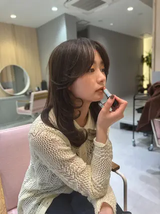 セミロング カラー ✂️似合わせの魔術師 石田一樹✂️のヘアスタイル