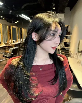 ロング カラー ワンホンヘア ケラチン/Kaitoのヘアスタイル