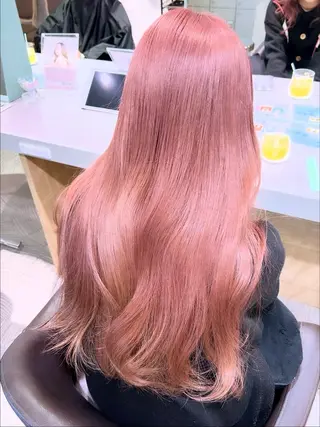 セミロング カラー ︎💓愛され🫧セル ｢col大通り」🍀のヘアスタイル