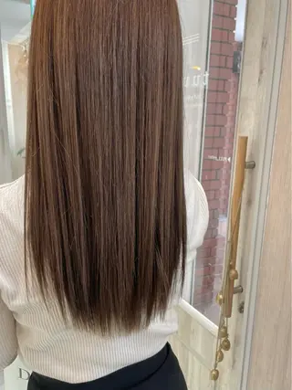 ロング カラー 西 めぐみのヘアスタイル