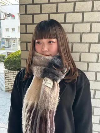 ミディアム FERIA梅田 hana💫のヘアスタイル