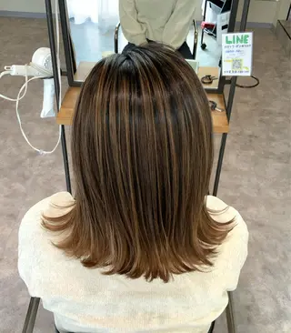 ミディアム 🍀favori🍀 kanekoのヘアスタイル