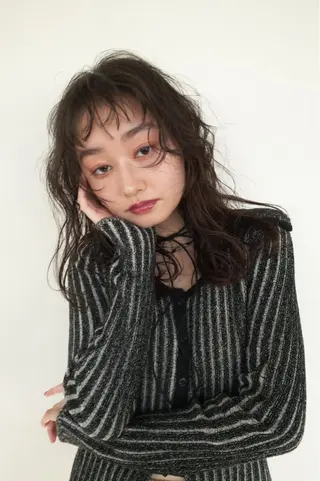 セミロング パーマ ANY/ sayuのヘアスタイル