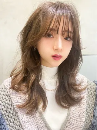 ロング カラー カラー特化/ブリーチ ❤️🔥鈴木凱人のヘアスタイル