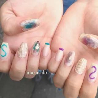 ネイル marusalo nailのネイルデザイン