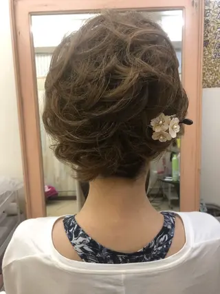 セミロング Hair Salon Noel所属・吉田 由希子のヘアスタイル