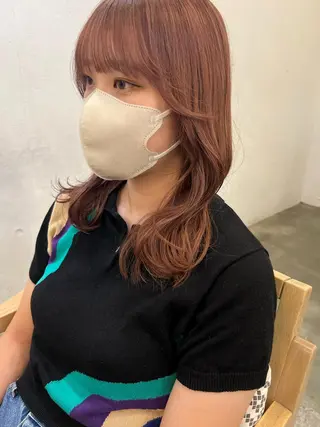 ミディアム 🍃透明感スタイル yu-ka🍃のヘアスタイル