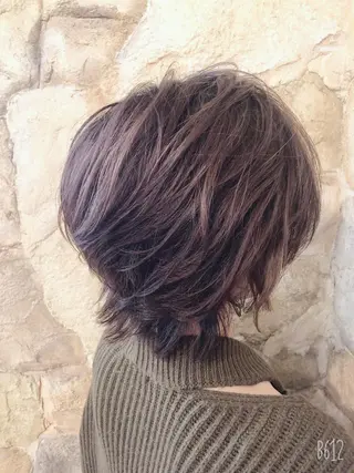 ショート カラー ケアリー所属・✨髪質改善 の匠❗️MASAのヘアスタイル