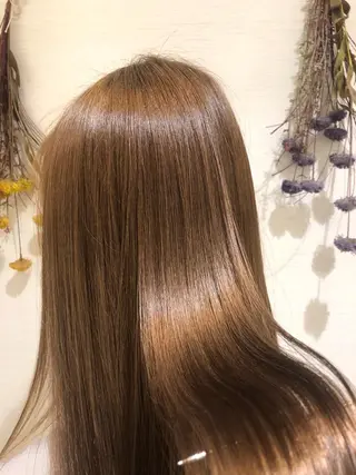 ロング 縮毛矯正/髪質改善✂ 石川由紀乃のヘアスタイル