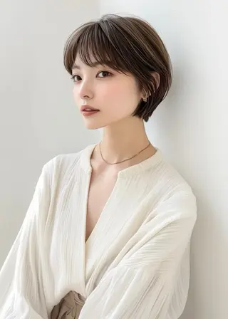 ショート nex the salon coall所属・🫧似合わせショート イシダ🫧のヘアスタイル