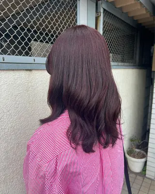 カラー 樽川 紗月のヘアスタイル