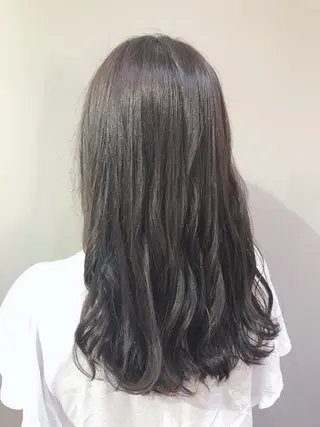 ロング カラー RIYA❤︎ Aujuaソムリエのヘアスタイル