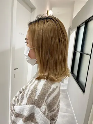 ミディアム 似合わせ/レイヤー/ ボブ/西島 絢香のヘアスタイル