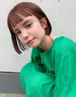 ショート カラー ✨🩷似合わせ🩷✨ 前川のヘアスタイル