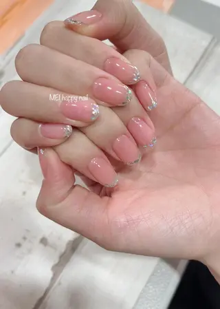 ネイル 北浦和 自爪育成ケアのネイルデザイン