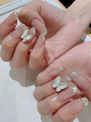 ミディアム ネイル Nail R💫 naoのネイルデザイン
