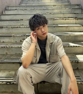 ミディアム メンズ レイヤーカット/艶髪 /パーマaikoのヘアスタイル