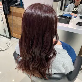 カラー ボブ／ブリーチカラー ／ゆづき🌟のヘアスタイル