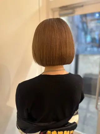 ショート unsarto poi所属・柳澤きょうこ/ボブ 髪質改善/ヘアセットのヘアスタイル