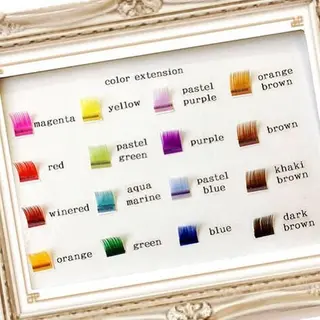 マツエク・マツパ Orue難波 🖤Chitoseのマツエク・マツパデザイン