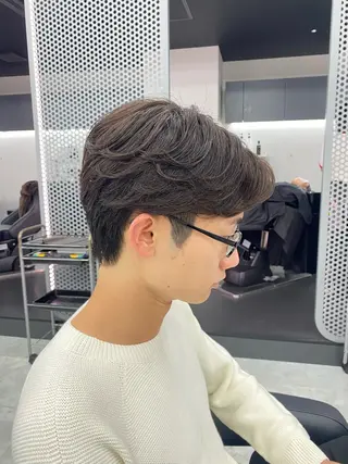 パーマ メンズ 🔷似合わせメンズ カットKUMA🔷のヘアスタイル