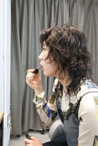 セミロング パーマ HARE &nail ☪️remiのヘアスタイル