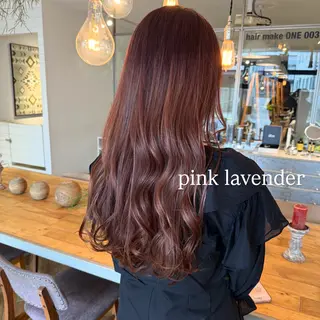ロング カラー ヘアアレンジ 飯島 美海のヘアスタイル