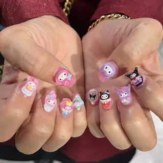 ネイル 小川 柚香のネイルデザイン