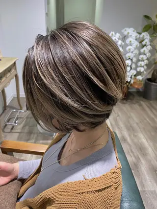 ショート 粕川 達哉のヘアスタイル