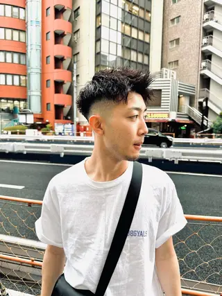 ショート パーマ メンズ 💈メンズパーマ💈 ナカザワ リョウのヘアスタイル