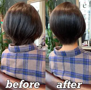 ショート *くせ毛に特化* 【yun】のヘアスタイル