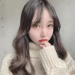 カラー 韓国秋髪🤎トレンド 🤎原宿JUICEのヘアスタイル