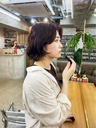 ショート カラー パーマ GATTACA所属・KEI gattacaのヘアスタイル