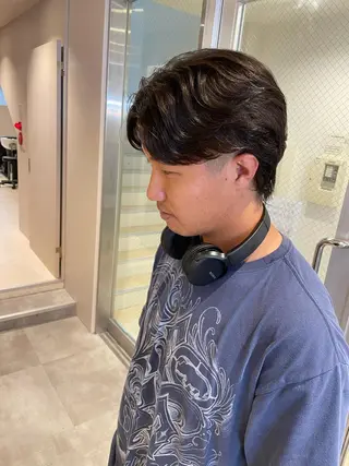 ショート パーマ メンズ MAQUM所属・【メンズ特化】渡部 京弘/パーマのヘアスタイル