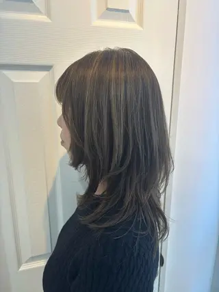 セミロング Rena/大名/ レイヤー/暖色🎀のヘアスタイル