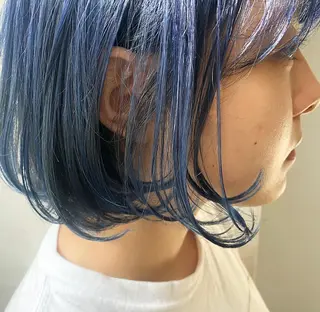 ミディアム カラー 圧倒的透明感カラー nana🦕のヘアスタイル